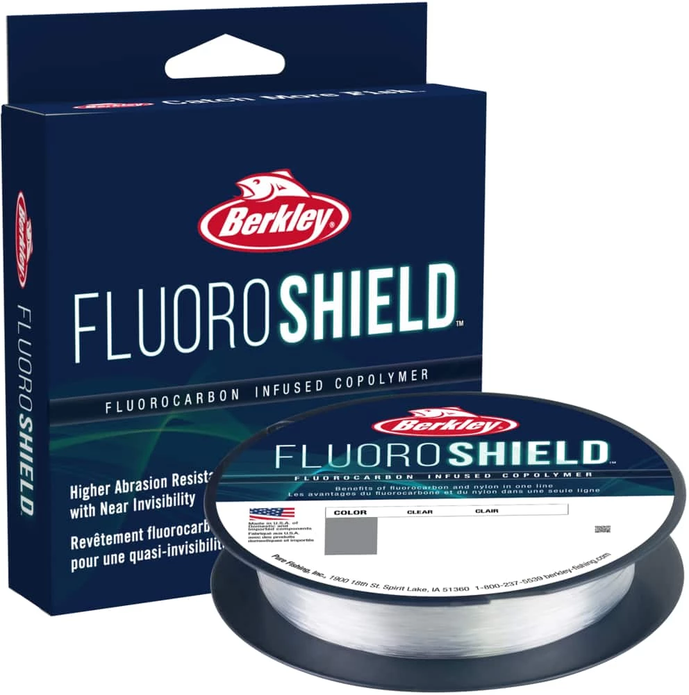 Berkley FluoroShield™ Fluorocarbon Fishing Line, Clear 2 Berkley FluoroShield™ Fluorocarbon Fishing Line, Clear - Image 2