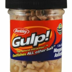Berkley Ice Fishing Gulp! Maggot, Natural