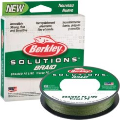 Berkley Solutions Braided Fishing Line, Green