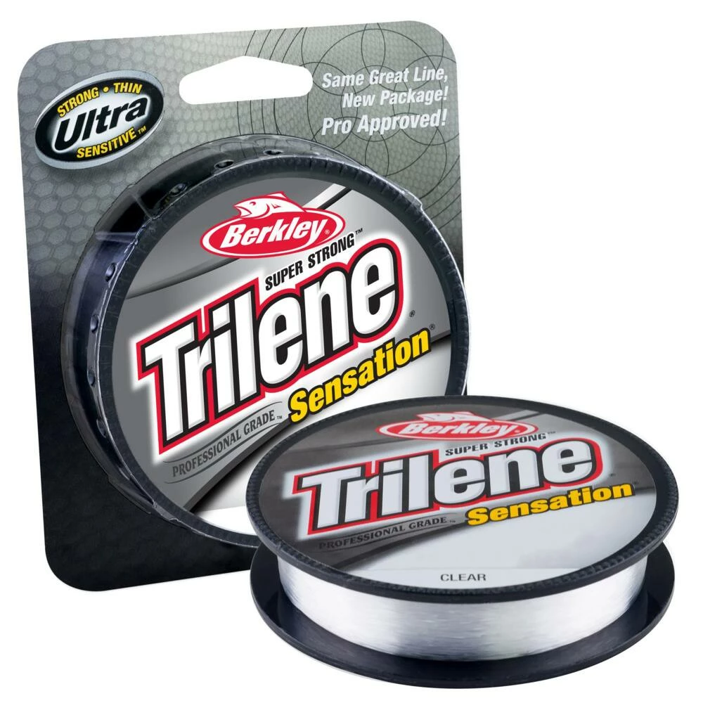 Berkley Trilene Sensation Monofilament Fishing Line, Clear 6 Berkley Trilene Sensation Monofilament Fishing Line, Clear - Image 6