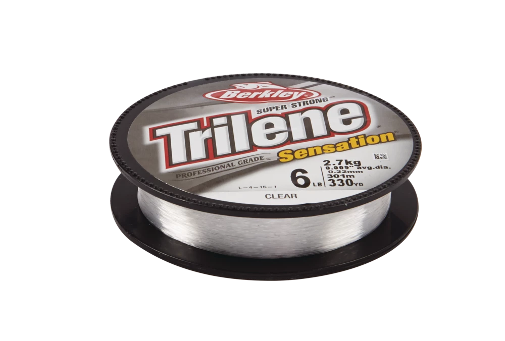 Berkley Trilene Sensation Monofilament Fishing Line, Clear 2 Berkley Trilene Sensation Monofilament Fishing Line, Clear - Image 2