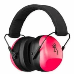 Browning Buckmark II 26-DB Hunting Hearing Protector Ear Muffs, Pink