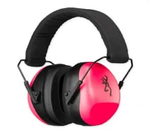 Browning Buckmark II 26-DB Hunting Hearing Protector Ear Muffs, Pink 1 Browning Buckmark II 26-DB Hunting Hearing Protector Ear Muffs, Pink
