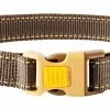 Browning Classic Camo Webbing Pet Dog Collar, Teak, Large