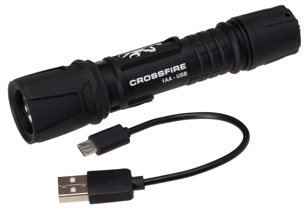 Browning Crossfire Rechargeable USB Flashlight 2 Browning Crossfire Rechargeable USB Flashlight - Image 2