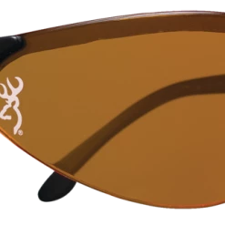 Browning Eye & Ear Protection Shooting Range Kit, Black, Amber Lens