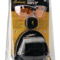 Browning Eye & Ear Protection Shooting Range Kit, Black, Amber Lens -Berkley shop browning eye and ear protection combo fba035c3 bd8f 4124 bd2a fcc1e5620397