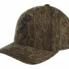 Browning CuPPed UP Bottomlands Hunting Baseball CaP With Adjustable Closure, Mossy Oak Camo