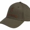 Browning Delux Loden Hunting Baseball CaP With Adjustable Closure, Khaki Green