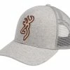 Browning Derby Mesh Back Cap, Grey