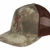 Browning AU Hunting Mesh Back Baseball CaP With Adjustable Closure, Camo/Brown