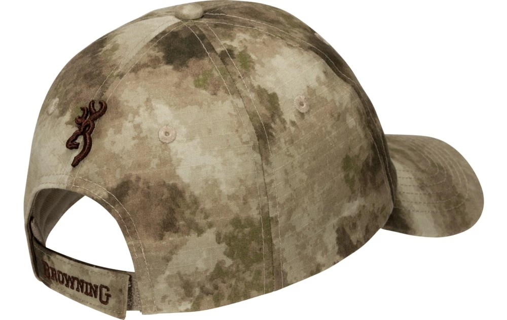 Browning Solid AU Hunting Baseball CaP With Adjustable Closure, Camo 2 Browning Solid AU Hunting Baseball CaP With Adjustable Closure, Camo - Image 2