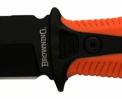 Browning Ignite Survival Hunting Knife, Orange