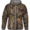 Browning Unisex Insulated Reversible Hunting Jacket With Hand Warmer Pockets, Camo/Grey