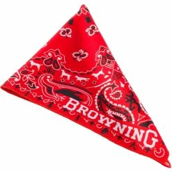 Browning Wrinkle Free Pet Dog Bandana, Assorted Colour, 21 X 21-in