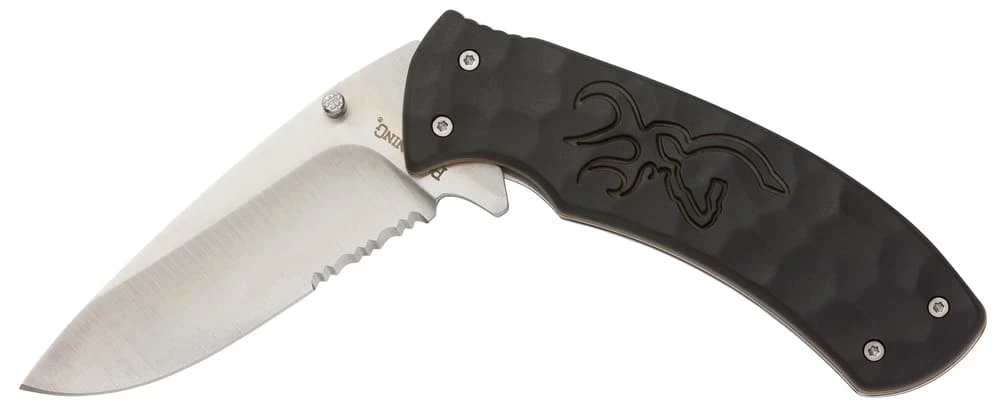 Browning Primal Hunting Knife, Medium Folder W/ Pocket CliP 2 Browning Primal Hunting Knife, Medium Folder W/ Pocket CliP - Image 2