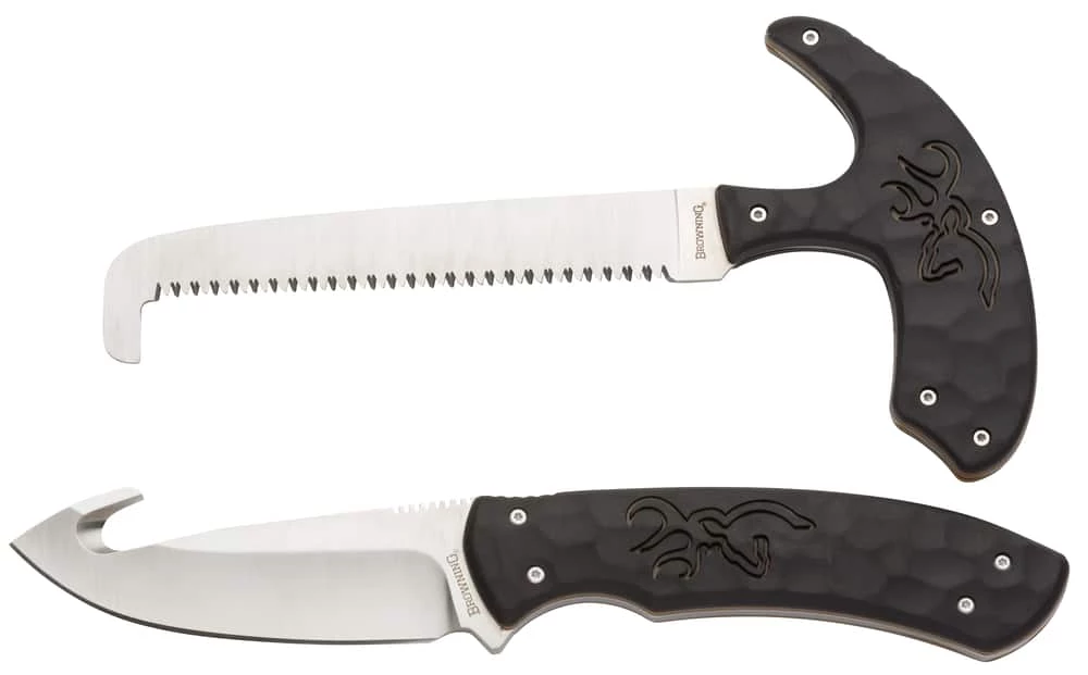 Browning Primal Hunting Knife Processing Combo W/ Sheath, 2-Pc 3 Browning Primal Hunting Knife Processing Combo W/ Sheath, 2-Pc - Image 3