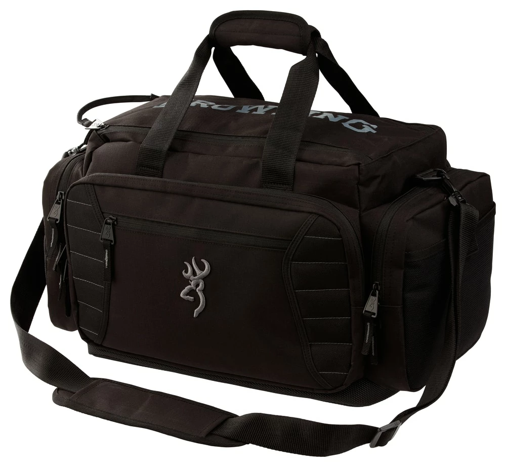 Browning Range Bag, Black, 19 X 9 X 13-in 1 Browning Range Bag, Black, 19 X 9 X 13-in