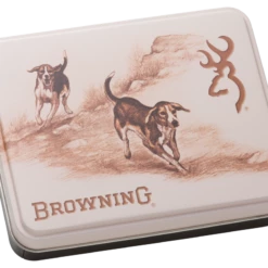 Browning Folding Knife & Dog Tin Gift Set
